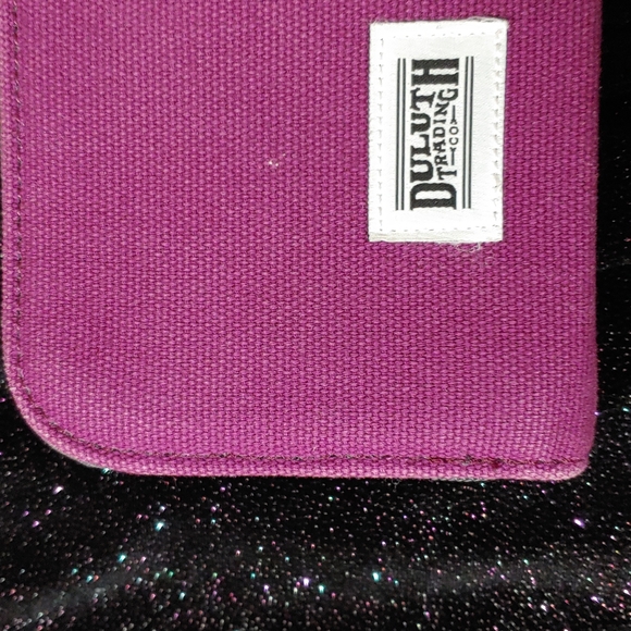 Duluth Trading Co Purple Small Wallet - Picture 3 of 16
